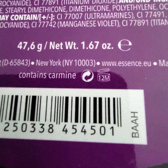 28 Essence Counting Hearts Eyeshadow Palette Love You Berry Much - Picture 12 of 12